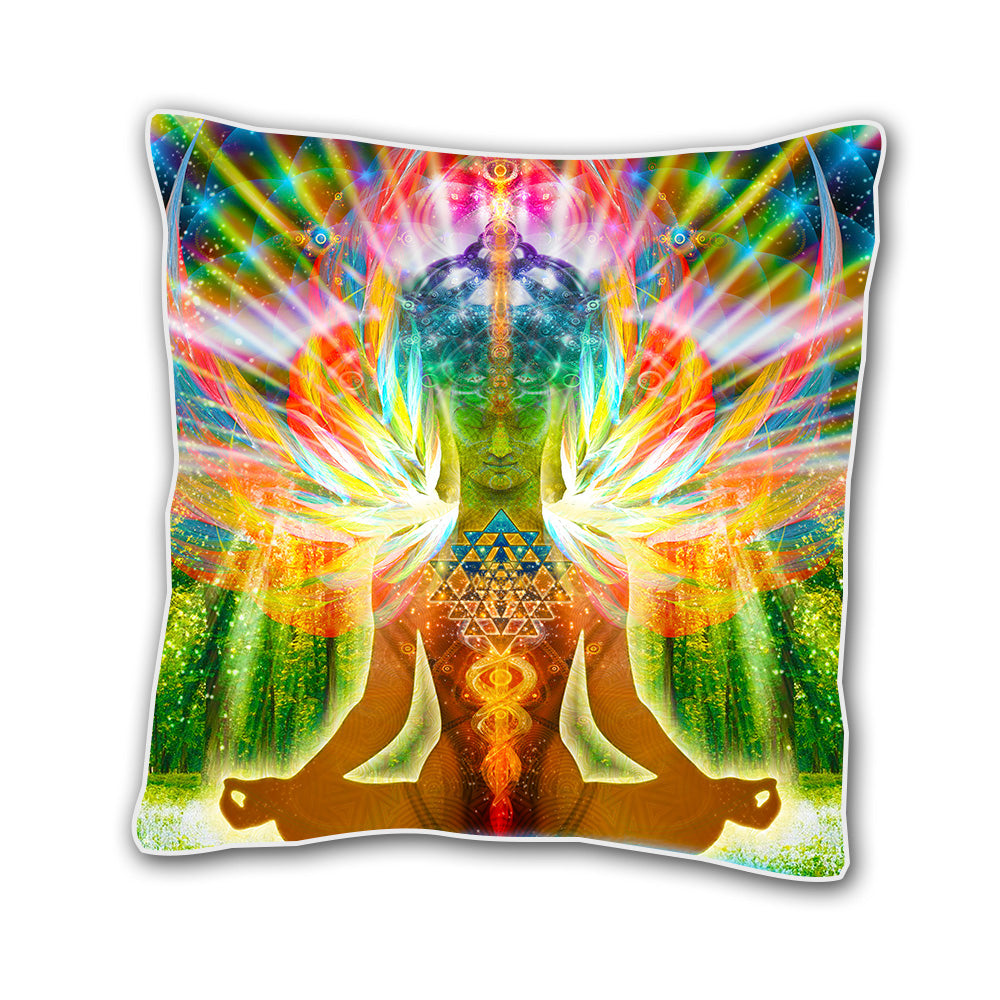 Buddha cushion cover