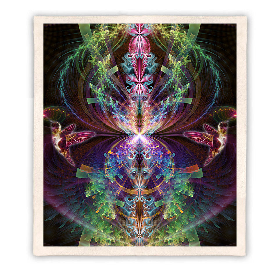 I See You Sherpa Fleece Blanket | Cozy Throw Blanket