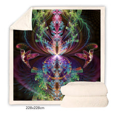 I See You Sherpa Fleece Blanket | Cozy Throw Blanket