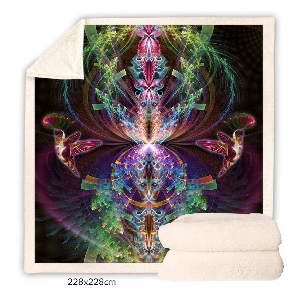 I See You Sherpa Fleece Blanket | Cozy Throw Blanket