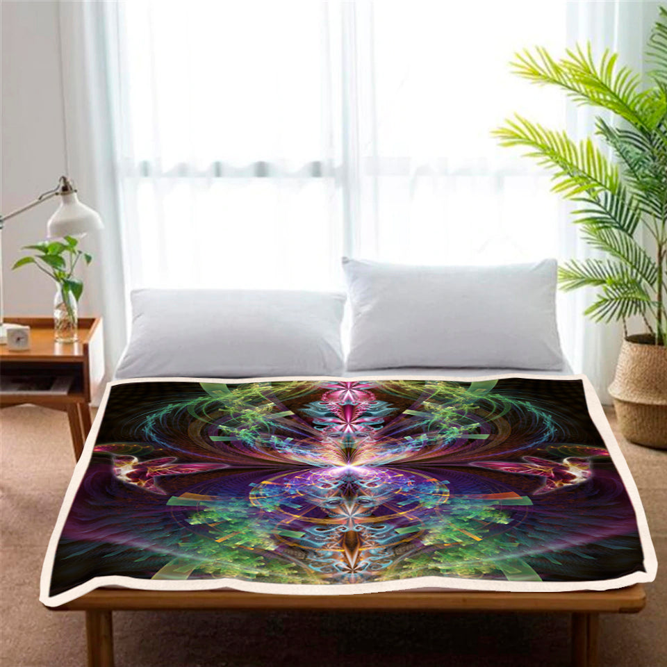 I See You Sherpa Fleece Blanket | Cozy Throw Blanket