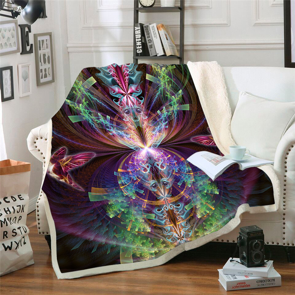 I See You Sherpa Fleece Blanket | Cozy Throw Blanket