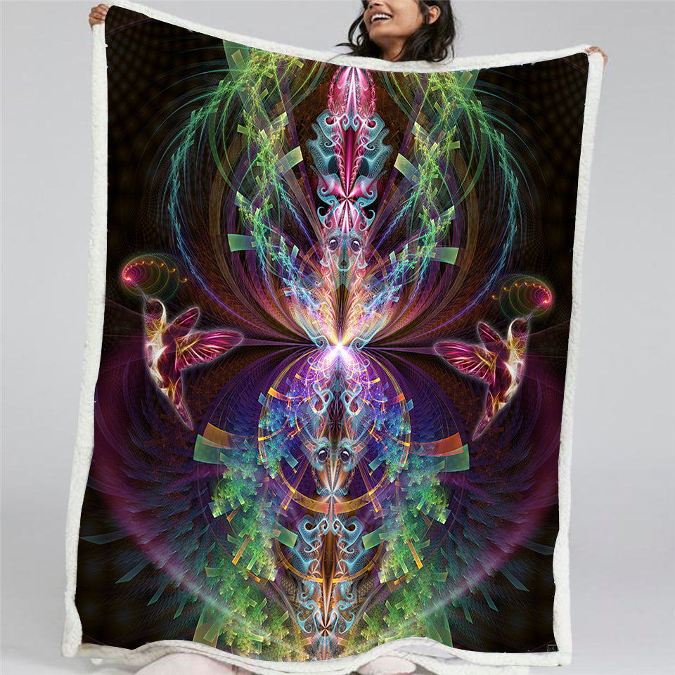 I See You Sherpa Fleece Blanket | Cozy Throw Blanket