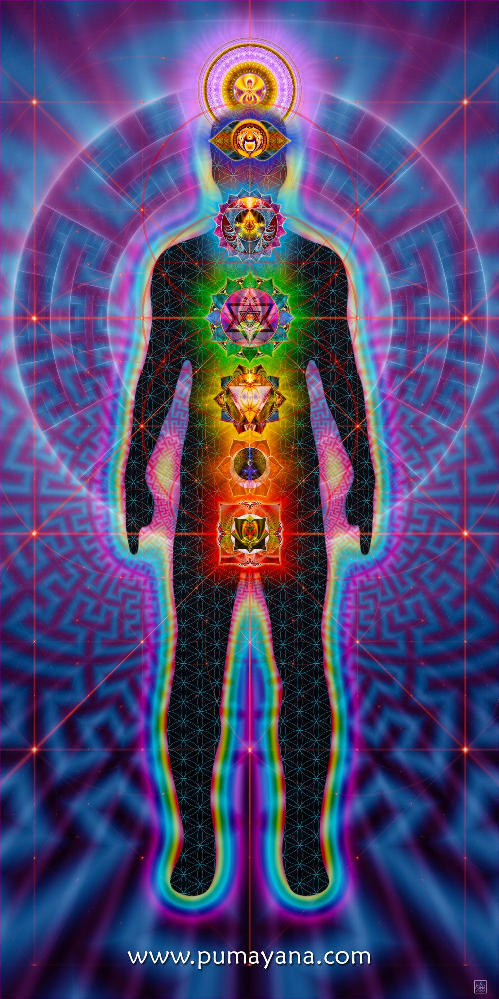 Healing Massage Table Art