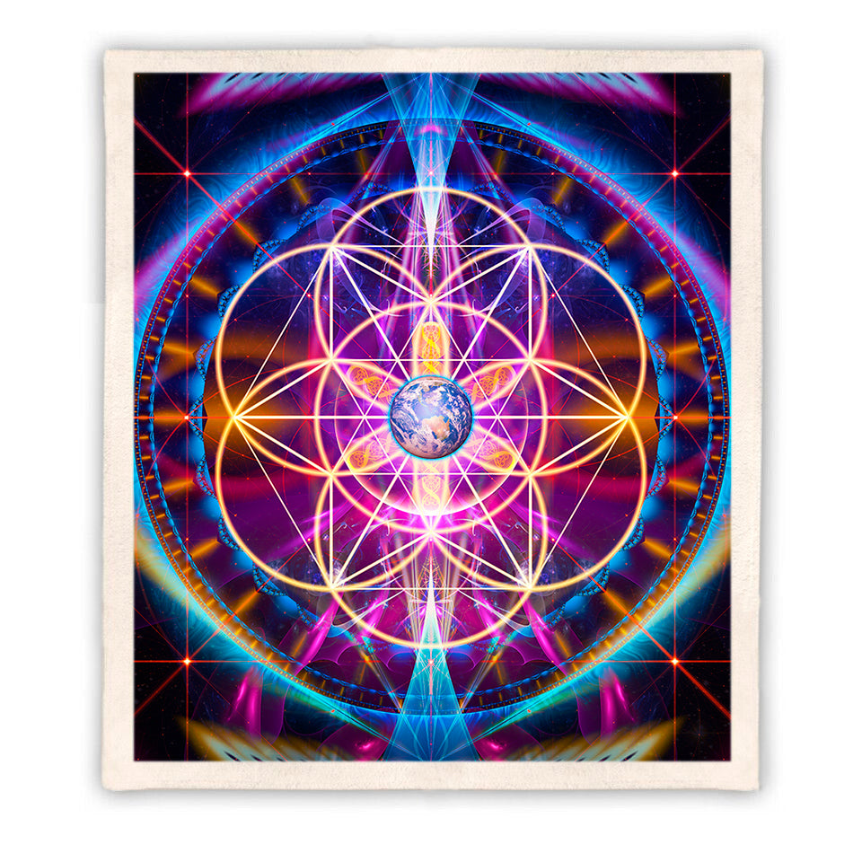 Sacred Geometry Fleece