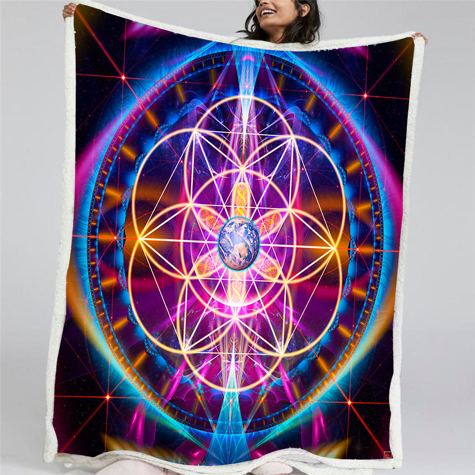 Sacred Geometry Fleece 3