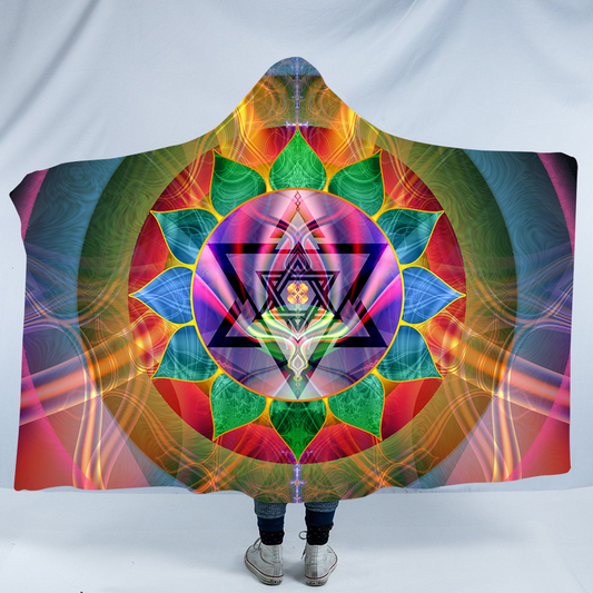 Chakra Blanket With Hood