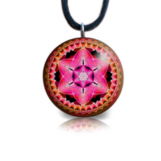 Flower of Life Pendant | Metatron Cube Orgone Pendant | Genesis