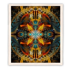 Star Matrix Throw Blanket