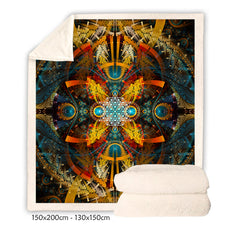 Merkaba Throw Blanket 3