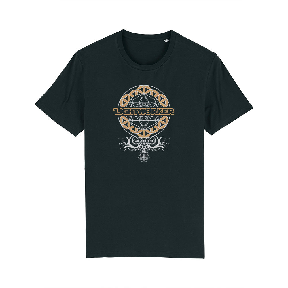 Vegan T-Shirt | Organic | Ethical | Unisex | Sacred Geometry | LightWorker