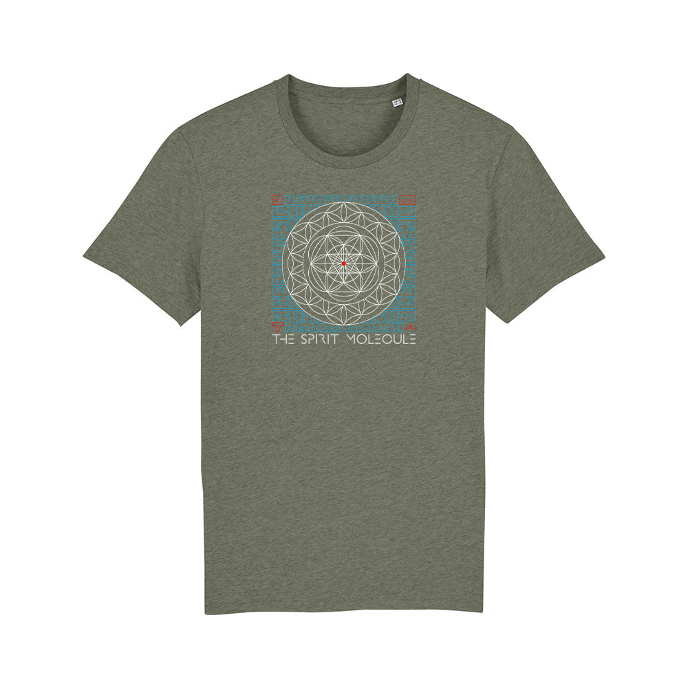 Vegan T-Shirt | Organic | Ethical | Unisex | Sacred Geometry | The Spirit Molecule