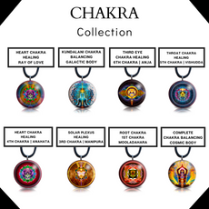 Chakra Orgone Pendant | Kundalini | Chakra Balancing | Galactic Body