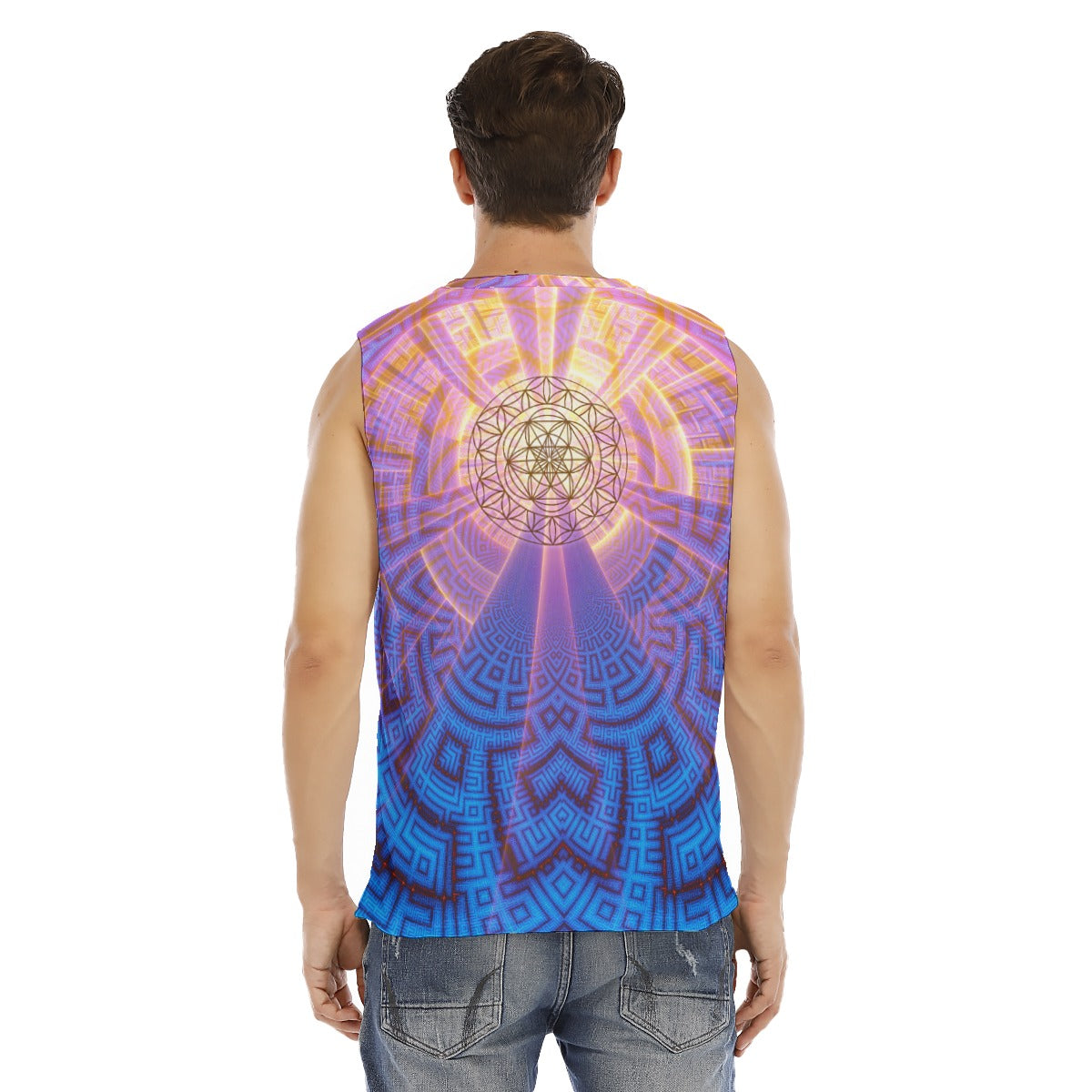 Sacred Geometry Men's Rave Outfit