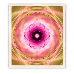 Meditation Sherpa Fleece Blanket 3