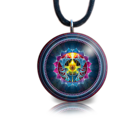 Throat Chakra Pendant | Orgonite Pendant | 5th Chakra | Vishuddha